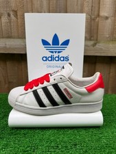 VINTAGE ADIDAS SUPERSTAR OG X RUN DMC HIP HOP BREAK DANCING RARE 2020 UK 7 LOOK!