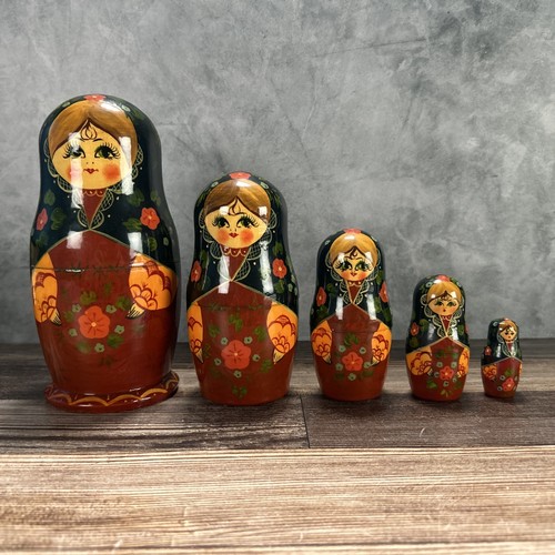 Vintage russian nesting dolls - vintage,