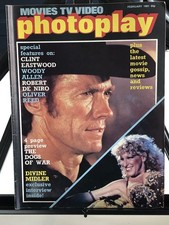 Photoplay Movies TV Video Magazine February 1981 Eastwood. De Niro, Oliver Reed