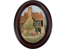 Lakeland Studios Cottage Plaque Oval Framed - Anne of Cleaves 
