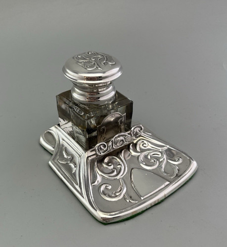 Modern victorian style silver - modern,