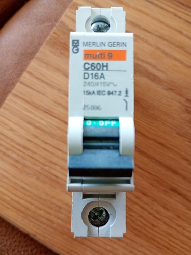 Merlin gerin c60h d16a mcb - merlin,