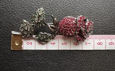 Genuine Swarovski Red Rose