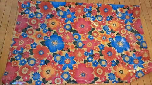 Oilcloth tablecloth 62 - tablecloth, 47"