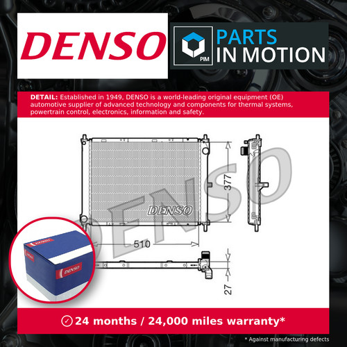 Radiator fits nissan micra k12 - nissan,