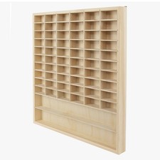 62 Grids Wooden Display Case
