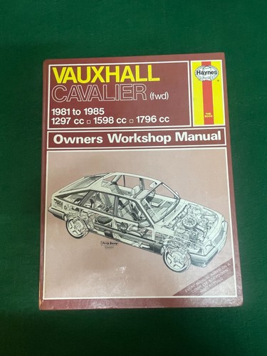 Vauxhall cavalier fwd 1981 - fwd,