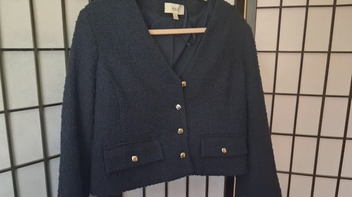 New rrp 65 navy wool - new,