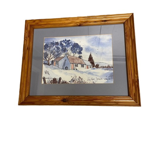 Cottage winter snowy - snowy, forest