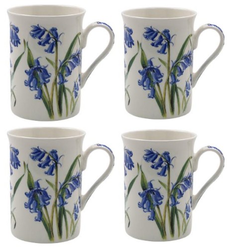 Bluebell coffee mugs blue - coffee,