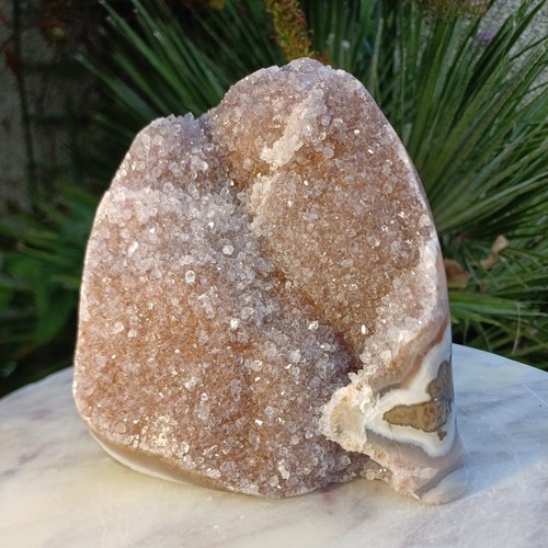 1285g druzy pink purple - 1285g,