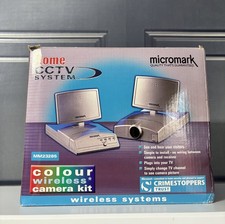 Micromark MM23289 Black & White Wireless* CCTV System