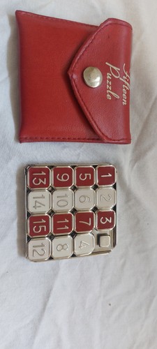 Vintage fifteen puzzle - vintage,