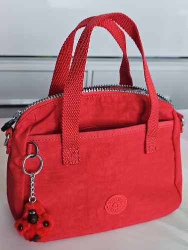 Kipling small red handbag with - small,