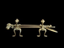 19th Century Brass Fireside