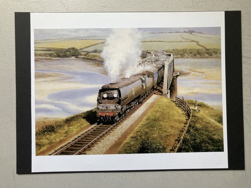 Railway print nearing - railway,