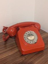 Vintage GPO 746F Red Rotary