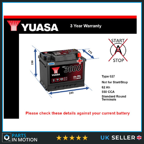 Battery fits smart forfour - fits,