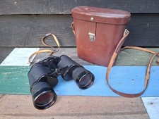 Vintage Zeiss Jena Jenoptem Binoculars 10x50W With Original Case FREE P&P 