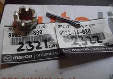 Ball joint castle nut and