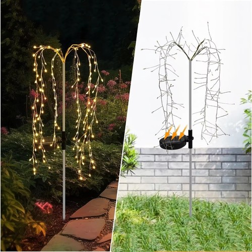 Solar powered willow - solar, tree