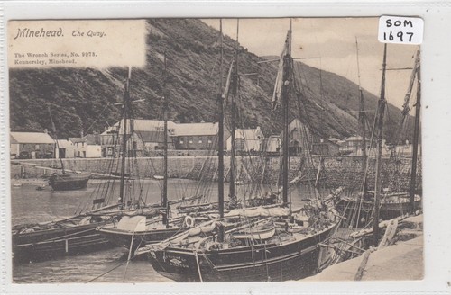 Minehead somerset the harbour - ,