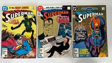 Superman #1 2 3 Lot Jan Feb
