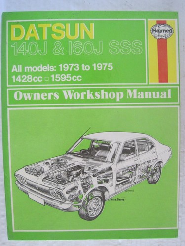 Datsun nissan 140j and 160j - datsun/nissan,