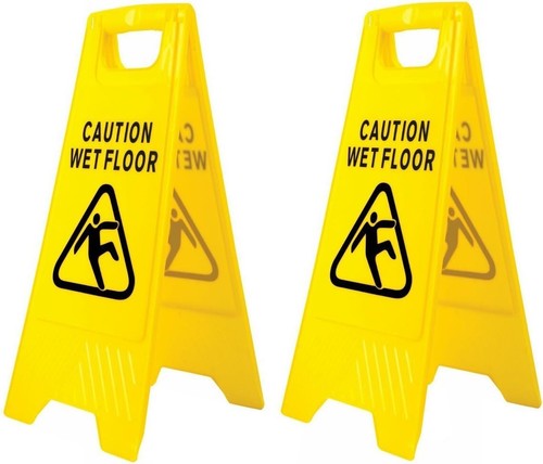Wet floor sign a - floor, 'a'