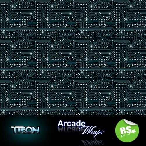 Tron circuit design arcade - tron,