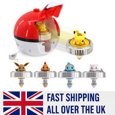 Pokémon Charmander Poké Ball Battle Spinner Pack Spinning Battling Top Eevee gif