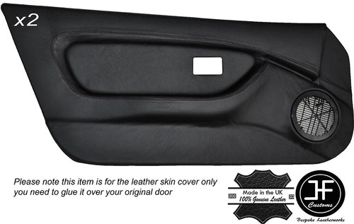 Black stich full door - full, card