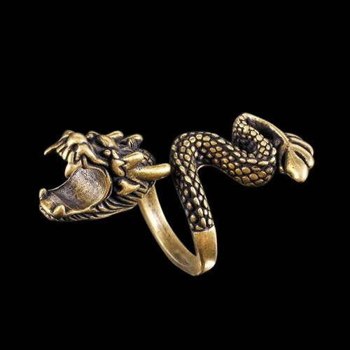 Adjustable dragon ring - adjustable, for