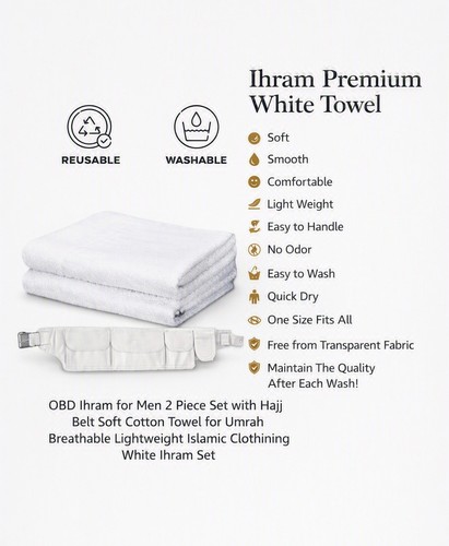 Premium piece ihram - piece,