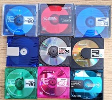 Original minidiscs 80 - 74, &