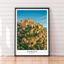 Gordes France Unframed
