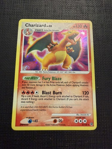 Charizard 132 holo bleed - 3/132,