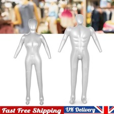 Men Woman Full Body Inflatable Mannequin Male Dummy Torso Cloth Model Display UK