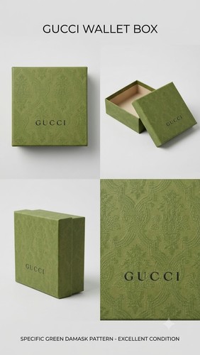 Gucci wallet box - box, authentic