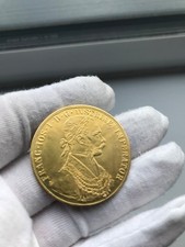 1915 4 Ducat Austria Repro