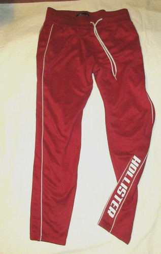 Khalid hollister red joggers - hollister,