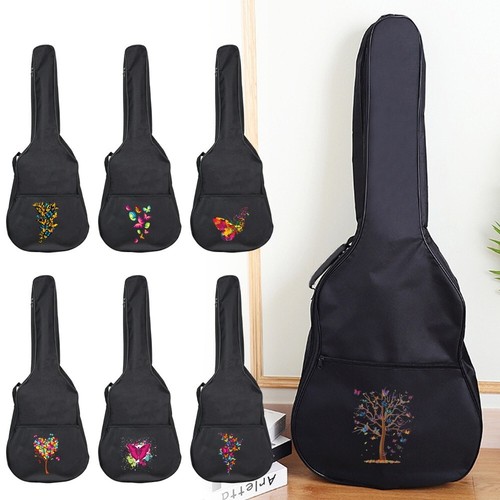 Butterfly printed guitar bag - printed,