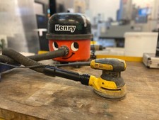 Adaptor for Dewalt DWE6423 Sander (Airlock Connection) to Henry Hoover Vacuum