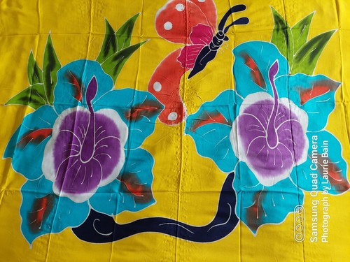 Bali sarong hand painted - sarong, batik