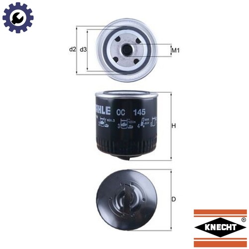 Oil filter 145 - oil,
