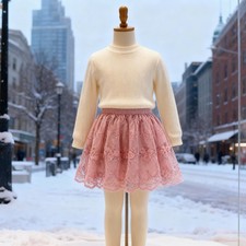 Next Girls Lace Lined Skirt