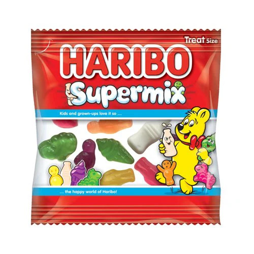 Haribo supermix mini bags box - supermix,