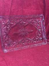 Glass Engraved Flower And