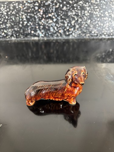Dachshund poole pottery - dachshund,