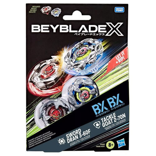Beyblade dual pack tackle - pack,
